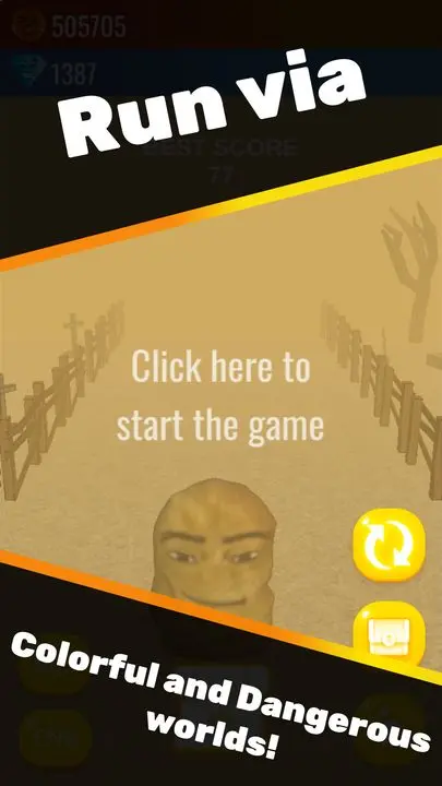 Omega Nugget Runner screenshot